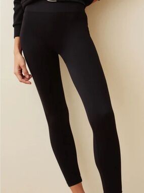 Spanx Black High-Waist Leggings